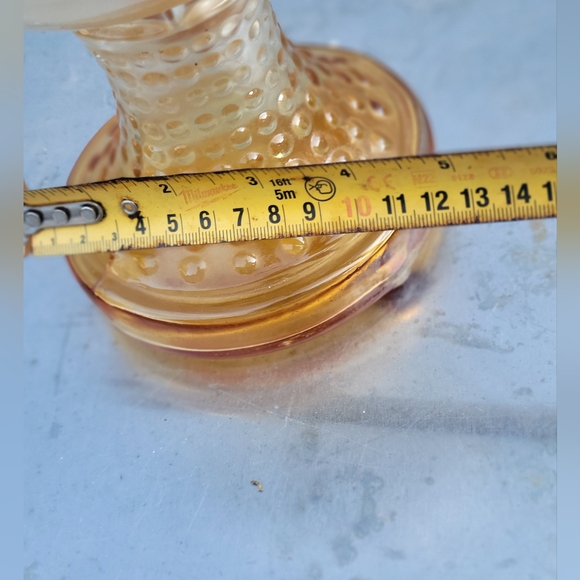 Vintage Glass Kerosene Oil Lamp - Picture 3 of 9